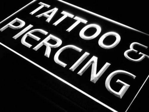 Tattoo Piercing Studio LED Neon Light Sign - Way Up Gifts