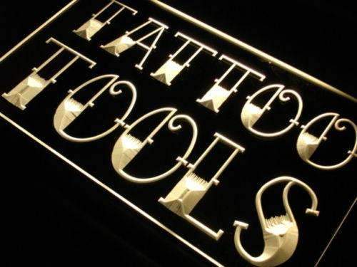 Tattoo Tools Shop LED Neon Light Sign - Way Up Gifts