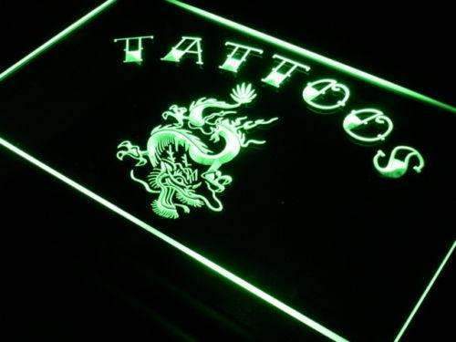 Tattoos Dragon LED Neon Light Sign - Way Up Gifts