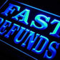 Tax Services Fast Refunds LED Neon Light Sign - Way Up Gifts