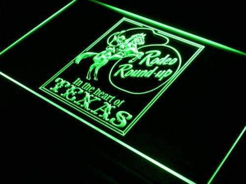 Texas Cowboy Rodeo LED Neon Light Sign - Way Up Gifts