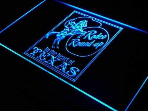 Texas Cowboy Rodeo LED Neon Light Sign - Way Up Gifts