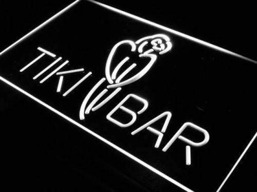 Tiki Bar Parrot LED Neon Light Sign - Way Up Gifts