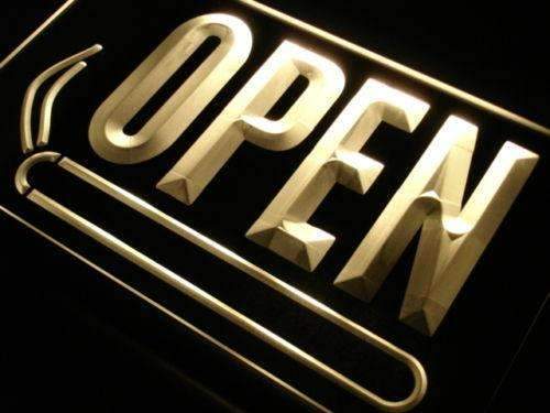 Tobacco Store Open LED Neon Light Sign - Way Up Gifts