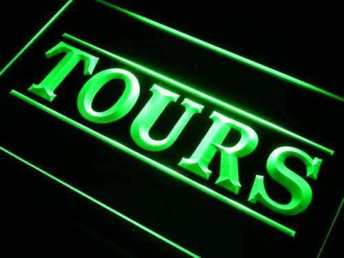 Tours Agency LED Neon Light Sign - Way Up Gifts