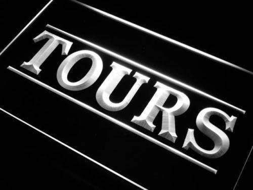 Tours Agency LED Neon Light Sign - Way Up Gifts