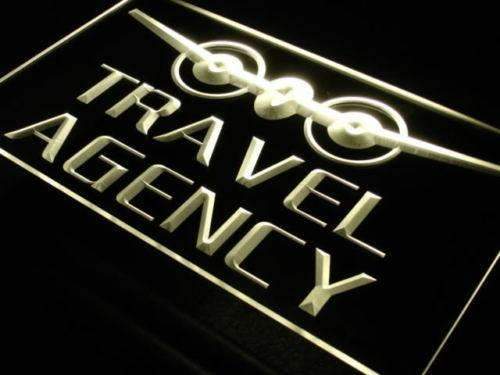 Travel Agency LED Neon Light Sign - Way Up Gifts