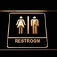 Unisex Washroom Restroom LED Neon Light Sign - Way Up Gifts