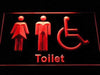 Unisex with Handicap Restroom LED Neon Light Sign - Way Up Gifts