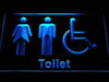 Unisex with Handicap Restroom LED Neon Light Sign - Way Up Gifts