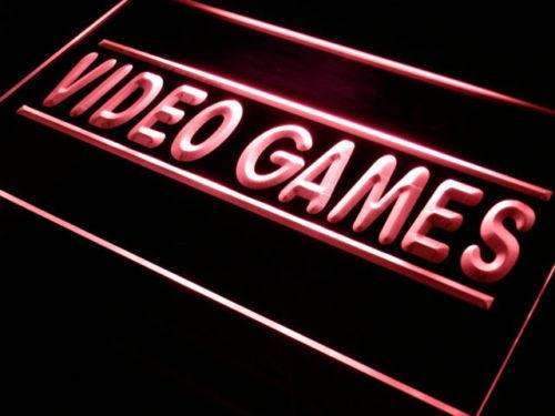 Video Games Store LED Neon Light Sign - Way Up Gifts