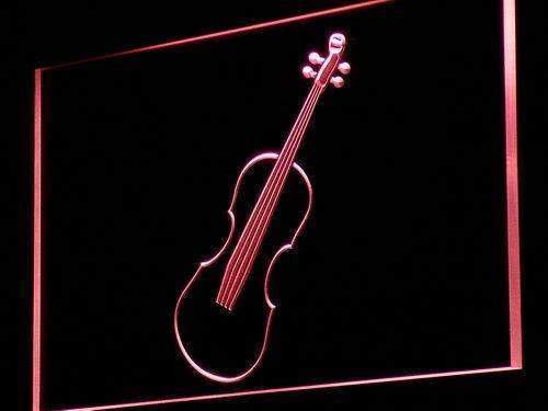 Violin Instruments Lessons LED Neon Light Sign - Way Up Gifts