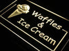 Waffles Ice Cream LED Neon Light Sign - Way Up Gifts