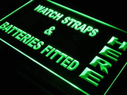Watch Straps Batteries Fitted LED Neon Light Sign - Way Up Gifts