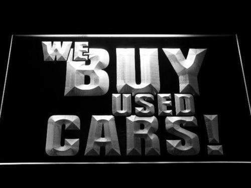 We Buy Used Cars LED Neon Light Sign - Way Up Gifts