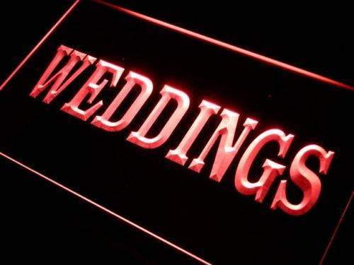 Weddings Services LED Neon Light Sign - Way Up Gifts