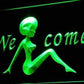 Welcome Night Club LED Neon Light Sign - Way Up Gifts
