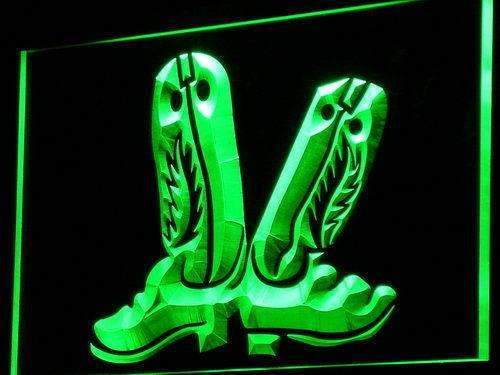 Western Cowboy Boots Decor LED Neon Light Sign - Way Up Gifts