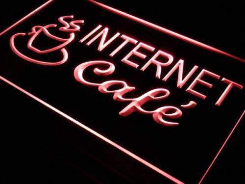 Wifi Internet Cafe LED Neon Light Sign - Way Up Gifts