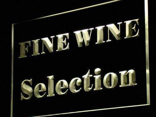 Wine Store Fine Wine Selection LED Neon Light Sign - Way Up Gifts