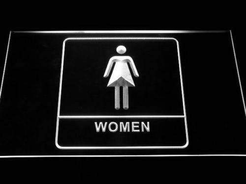 Women Washroom Restroom LED Neon Light Sign - Way Up Gifts