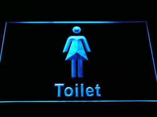 Women's Toilet Restroom LED Neon Light Sign - Way Up Gifts