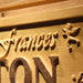 Personalized Couples Name Wedding Date Custom Wood Sign 3D Engraved Wall Plaque - Way Up Gifts