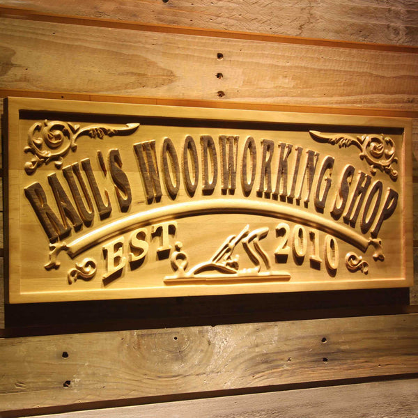 Wood Gift Tag - Name - Wall Woodworks Company