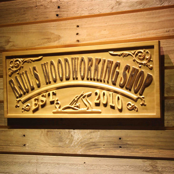 Personalized Garage Woodworking Shop Custom Wood Sign 3D Engraved Wall –  Way Up Gifts