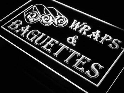 Wraps Baguettes LED Neon Light Sign - Way Up Gifts