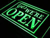 Yes We're Open LED Neon Light Sign - Way Up Gifts